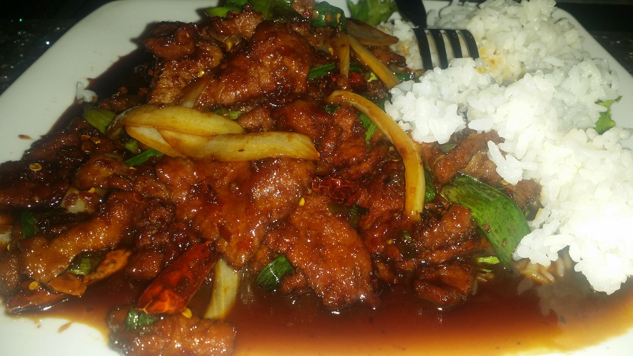 Wild Ginger dinner entrees Wild Ginger dinner entrees